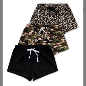 3 pack of lounge shorts